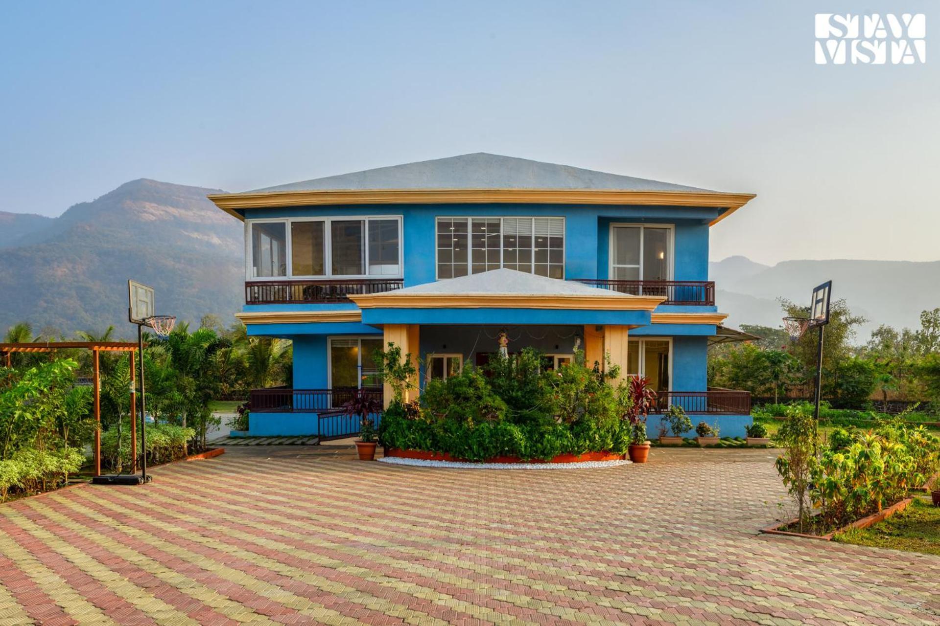 Stayvista'S Hillside Meadows - Mountainside Retreat With Farm View, Pool & Deck, Lawn & Gazebo Chinchavli Εξωτερικό φωτογραφία