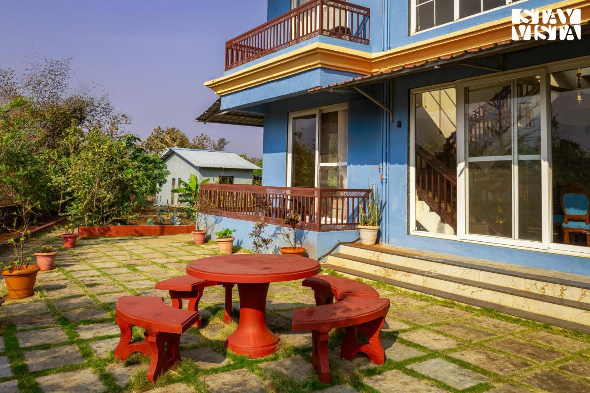 Stayvista'S Hillside Meadows - Mountainside Retreat With Farm View, Pool & Deck, Lawn & Gazebo Chinchavli Εξωτερικό φωτογραφία